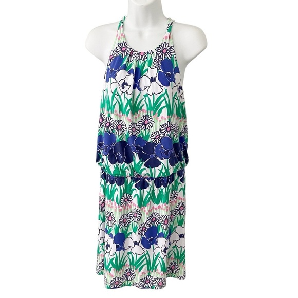 Tori Richard Fia Morning Glory Mini Dress size Large - Picture 3 of 9